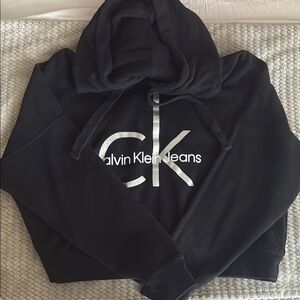 Calvin Klein Jeans Black Hoodie Sweater